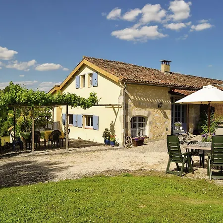 Snug Cottage In Saint Eutrope De Born With Pool Holiday home